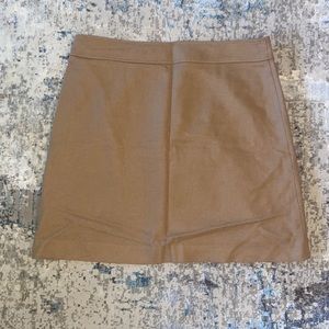 WINTER VIBES J. Crew Wool Blend Khaki Pencil Skirt size 14